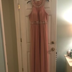 Blush bridesmaid or formal dress